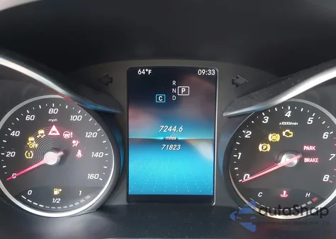 2019 Mercedes-Benz C 300 из США, поврежденный, VIN 55SWF8DBXKU286221